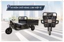 Xe Điện 3 Bánh Chở Hàng 1 Tấn Động Cơ 1500W