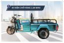 Xe Điện 3 Bánh Chở Hàng 200KG Mini