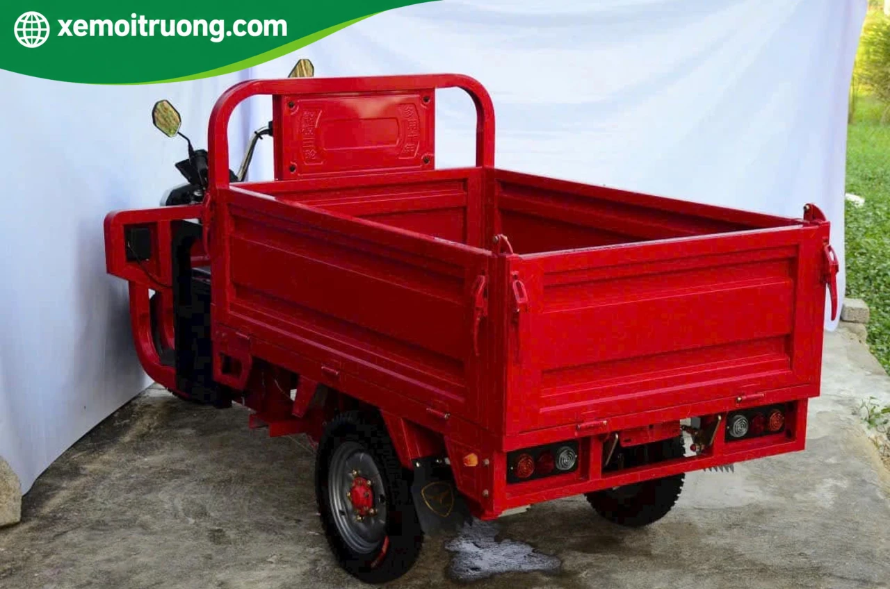 Xe Điện 3 Bánh Chở Hàng 1 Tấn Động Cơ 1500W 3 Xe Điện 3 Bánh Chở Hàng 1 Tấn Động Cơ 1500W - Ảnh 3