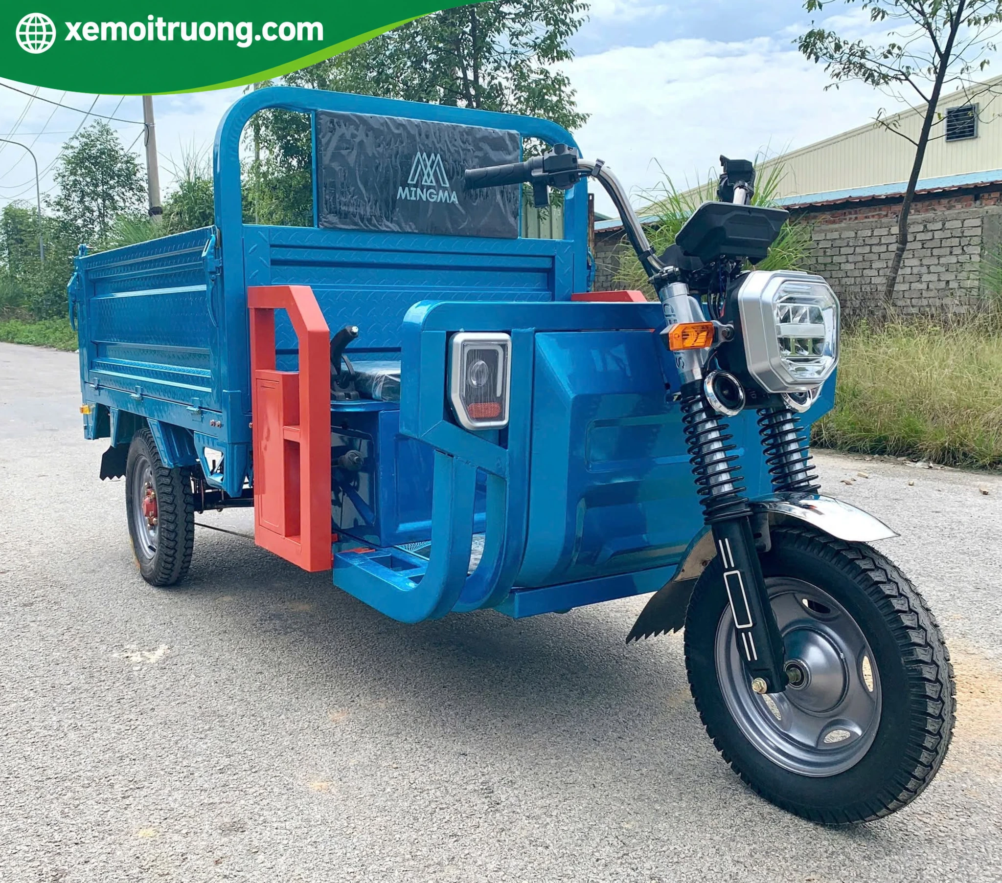 Xe Điện 3 Bánh Chở Hàng 1,5 Tấn Động Cơ 1800W 5 Xe Điện 3 Bánh Chở Hàng 1,5 Tấn Động Cơ 1800W - Ảnh 5