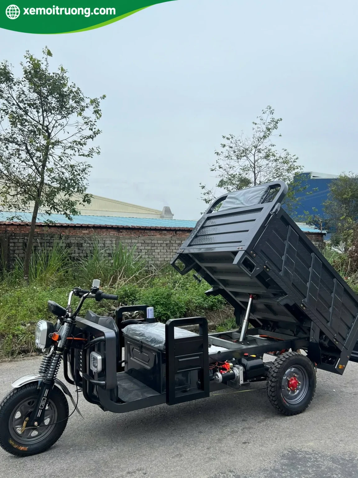 Top 10 Mẫu Xe Điện 3 Bánh Chở Hàng Từ 300KG - 2 Tấn 2 Xe Tải Trọng 2 Tấn (Ben Thủy Lực Tự Động 3 Nấc)