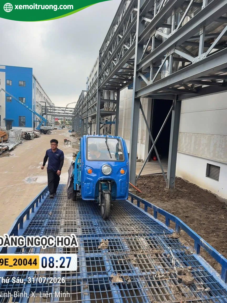 Xe Điện 3 Bánh Chở Hàng Có Mái Che 700KG Động Cơ 1200W 4 Xe Điện 3 Bánh Chở Hàng Có Mái Che 700KG Động Cơ 1200W - Ảnh 4