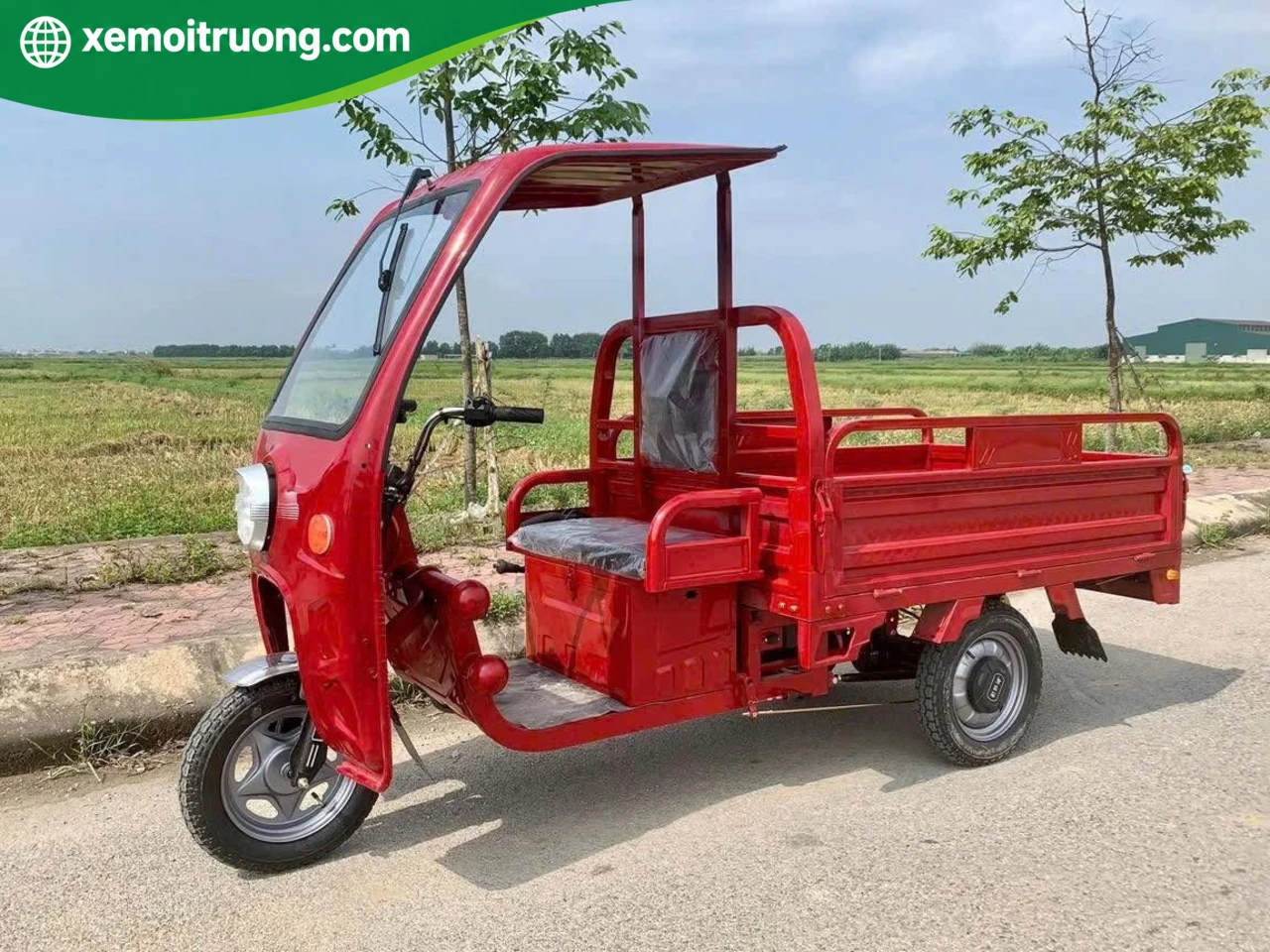 Xe Điện 3 Bánh Chở Hàng Có Mái Che 700KG Động Cơ 1200W 9 Xe Điện 3 Bánh Chở Hàng Có Mái Che 700KG Động Cơ 1200W - Ảnh 9