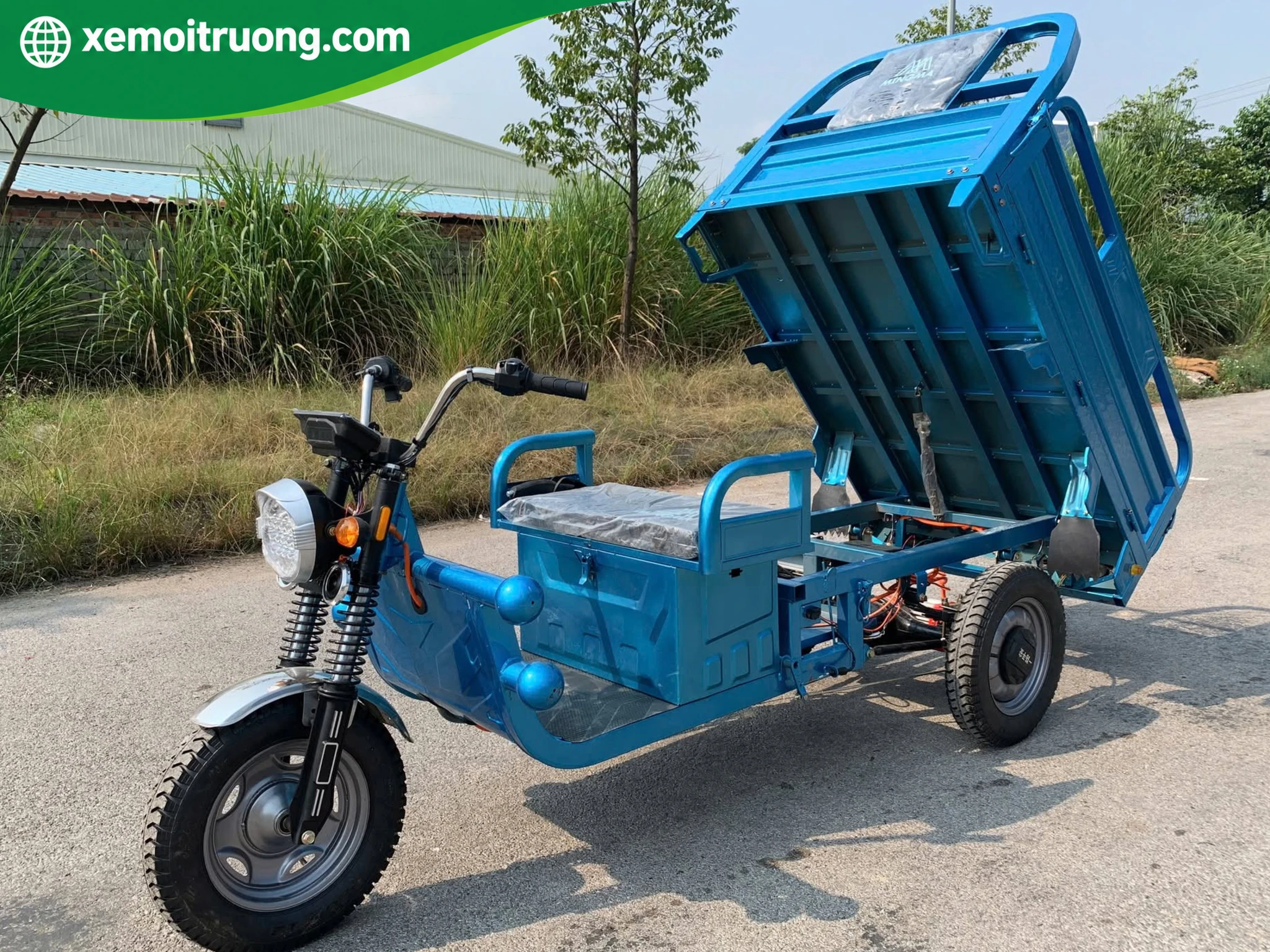 Xe Điện 3 Bánh Chở Hàng 700KG Động Cơ 1200W 14 Xe Điện 3 Bánh Chở Hàng 700KG Động Cơ 1200W - Ảnh 14