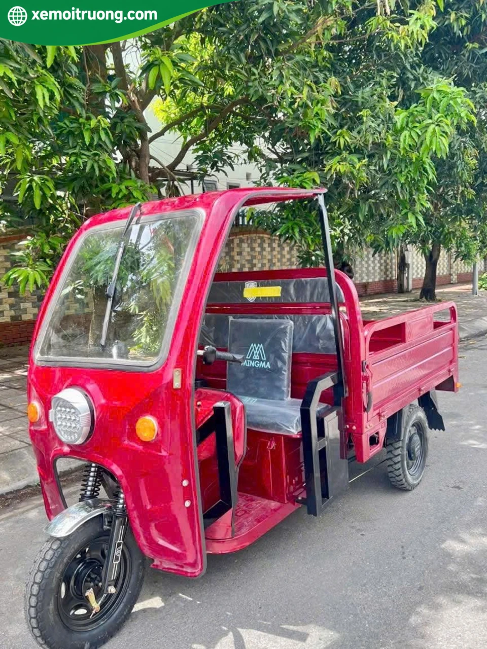 Xe Điện 3 Bánh Chở Hàng Có Mái Che 700KG Động Cơ 1200W 13 Xe Điện 3 Bánh Chở Hàng Có Mái Che 700KG Động Cơ 1200W - Ảnh 13