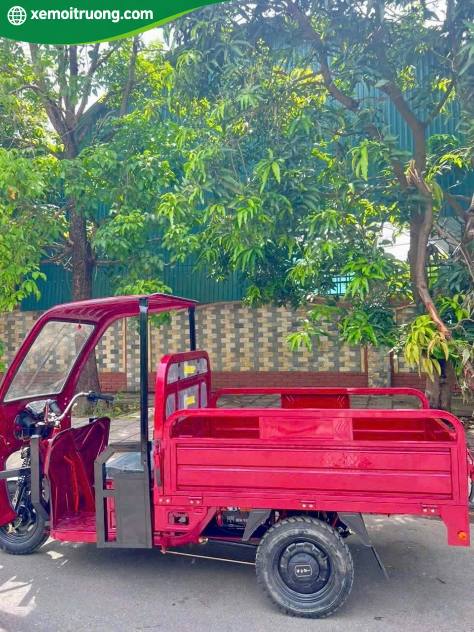 Xe Điện 3 Bánh Chở Hàng Có Mái Che 700KG Động Cơ 1200W 15 Xe Điện 3 Bánh Chở Hàng Có Mái Che 700KG Động Cơ 1200W - Ảnh 15