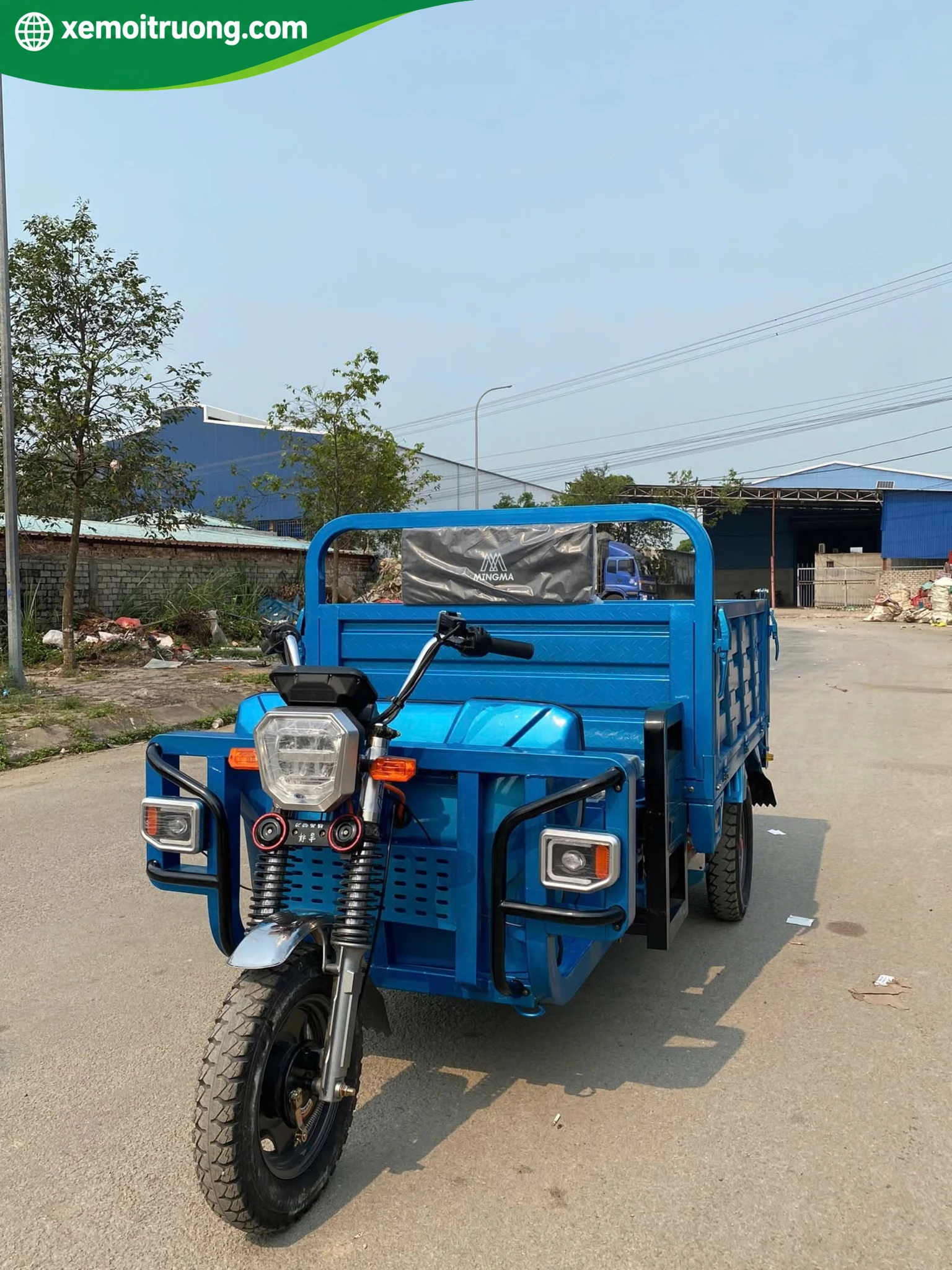 Xe Điện 3 Bánh Chở Hàng 1,5 Tấn Động Cơ 1800W 6 Xe Điện 3 Bánh Chở Hàng 1,5 Tấn Động Cơ 1800W - Ảnh 6