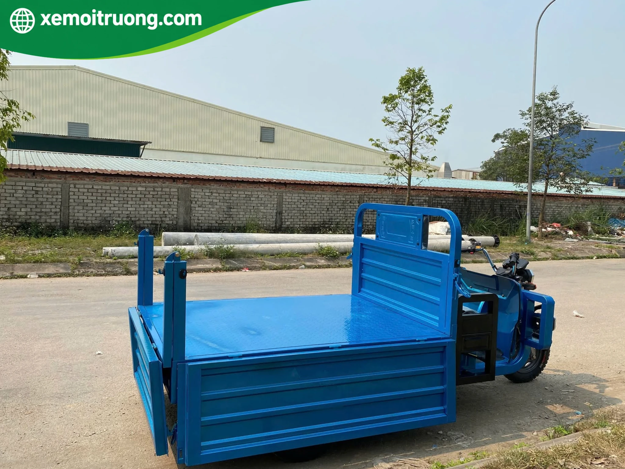 Xe Điện 3 Bánh Chở Hàng 1,5 Tấn Động Cơ 1800W 9 Xe Điện 3 Bánh Chở Hàng 1,5 Tấn Động Cơ 1800W - Ảnh 9