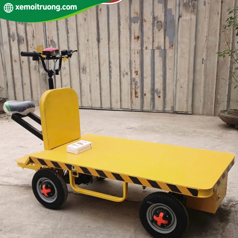 Xe Điện Chở Hàng Sàn Phẳng 800KG Trong Nhà Máy SX 3 Xe Điện Chở Hàng Sàn Phẳng 800KG Trong Nhà Máy SX - Ảnh 3