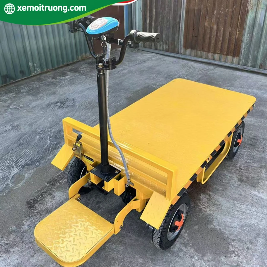 24 Mẫu Xe Điện Chở Hàng Trong Nhà Máy, Xí Nghiệp 2026 8 Xe Điện Chở Hàng Sàn Phẳng 800KG Trong Nhà Máy SX