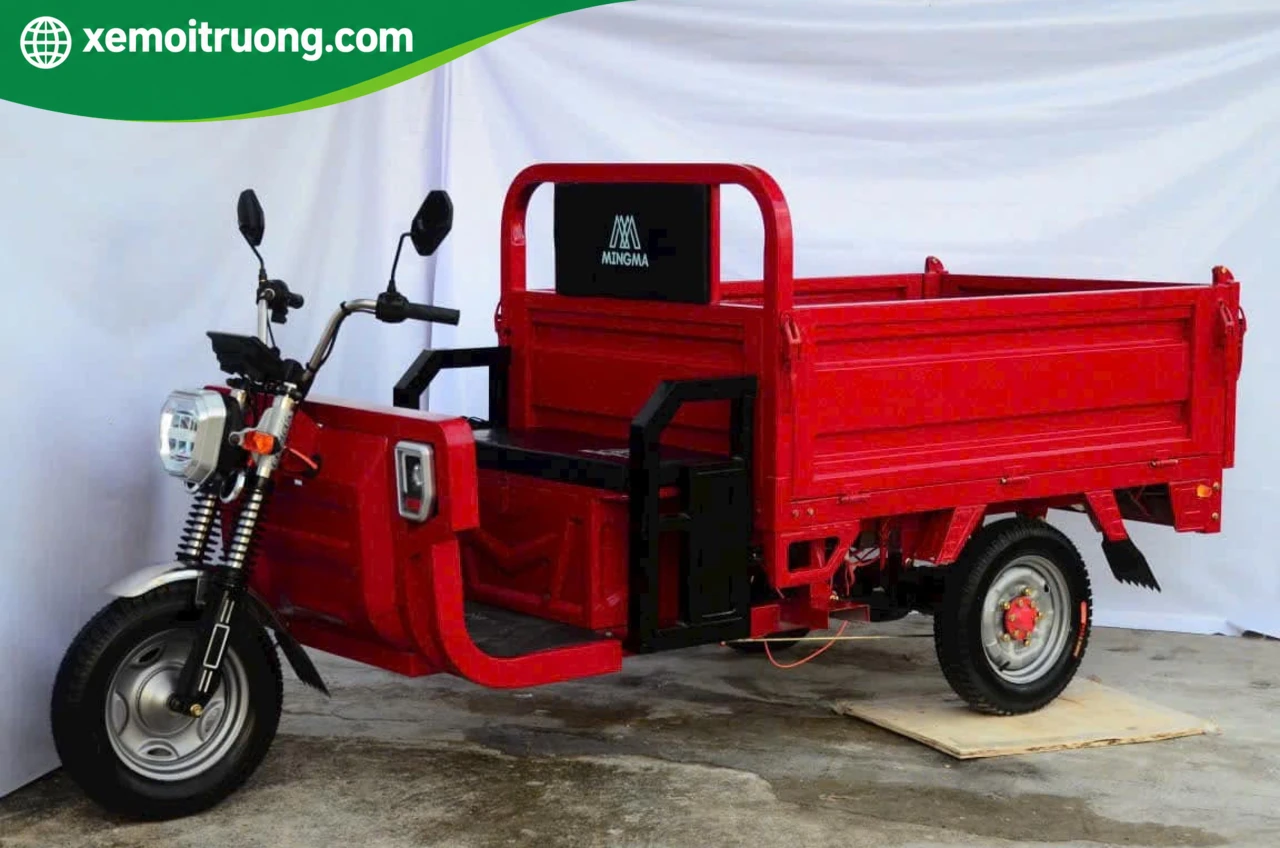 Xe Điện 3 Bánh Chở Hàng 1 Tấn Động Cơ 1500W 12 Xe Điện 3 Bánh Chở Hàng 1 Tấn Động Cơ 1500W - Ảnh 12