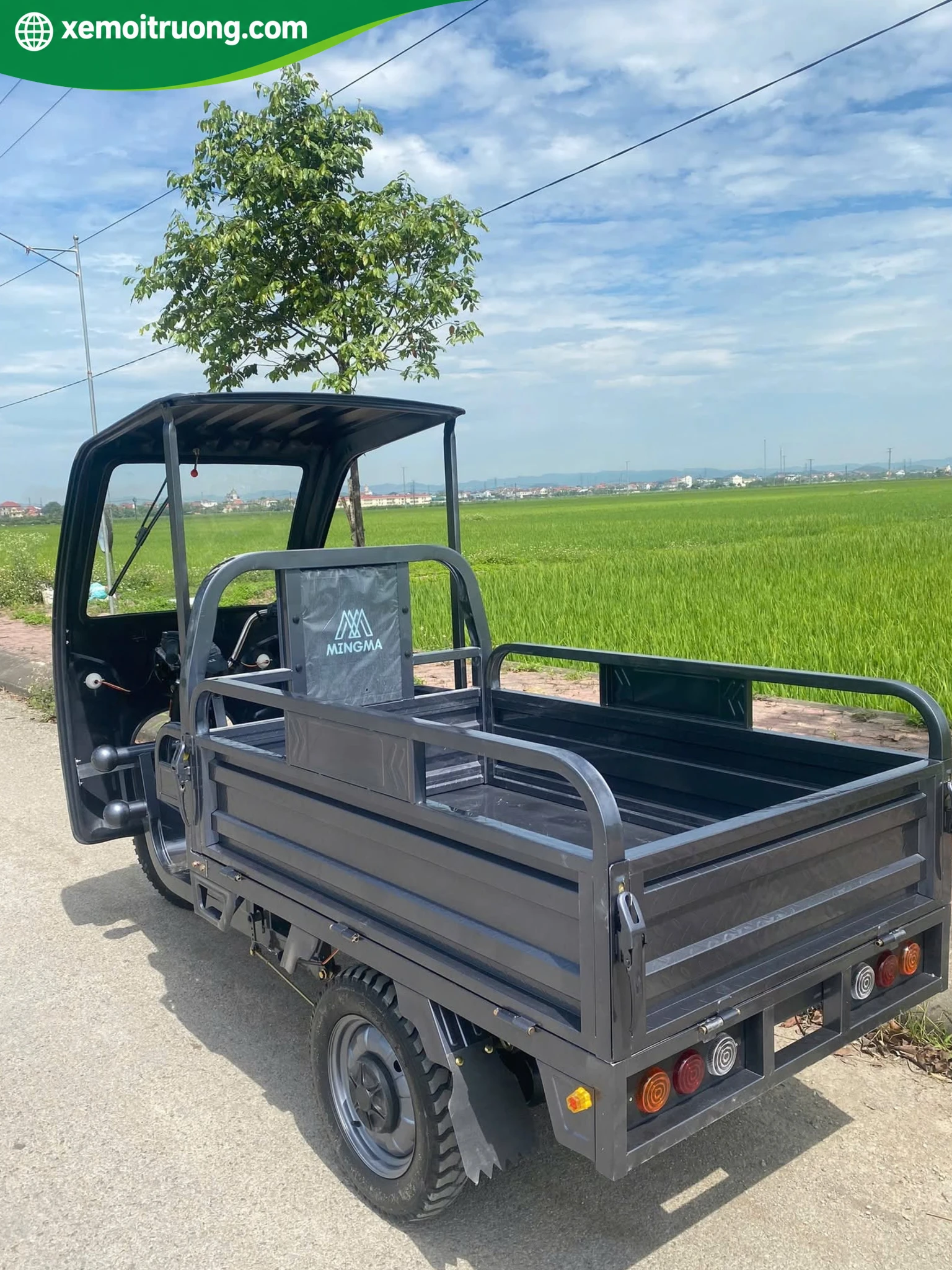 Xe Điện 3 Bánh Chở Hàng Có Mái Che 700KG Động Cơ 1200W 20 Xe Điện 3 Bánh Chở Hàng Có Mái Che 700KG Động Cơ 1200W - Ảnh 20