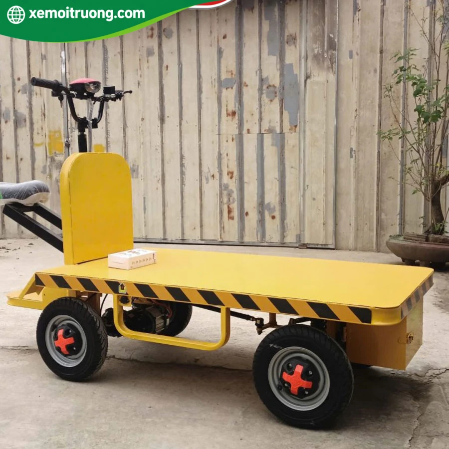 Xe Điện Chở Hàng Sàn Phẳng 800KG Trong Nhà Máy SX 5 Xe Điện Chở Hàng Sàn Phẳng 800KG Trong Nhà Máy SX - Ảnh 5