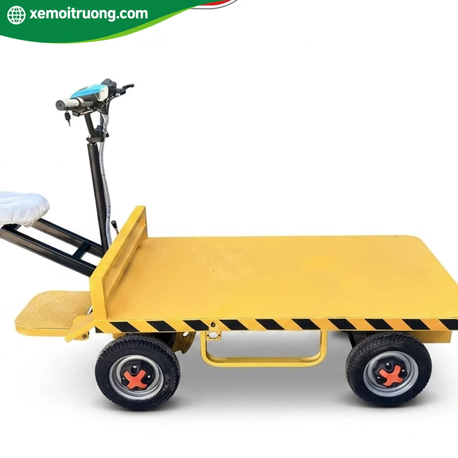 Xe Điện Chở Hàng Sàn Phẳng 800KG Trong Nhà Máy SX 10 Xe Điện Chở Hàng Sàn Phẳng 800KG Trong Nhà Máy SX - Ảnh 10