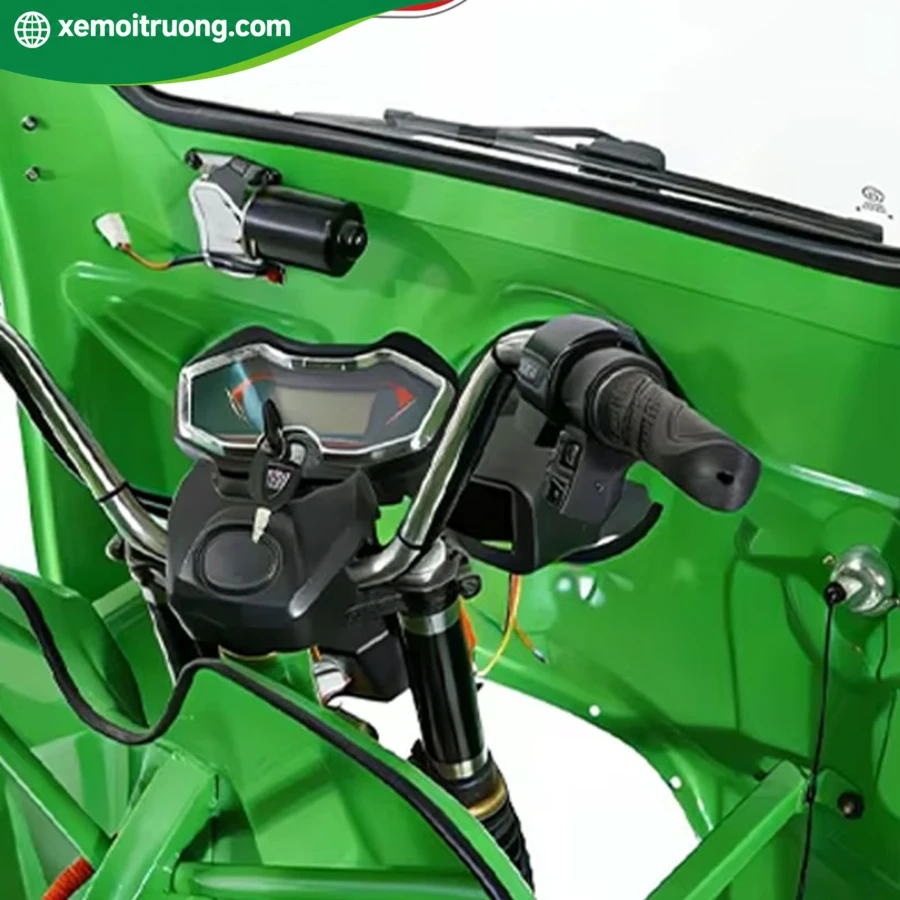 Xe Điện 3 Bánh Chở Rác Công Cộng 800L 650W 3 Xe Điện 3 Bánh Chở Rác Công Cộng 800L 650W - Ảnh 3