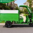 Xe Điện 3 Bánh Chở Rác Công Cộng 800L 650W