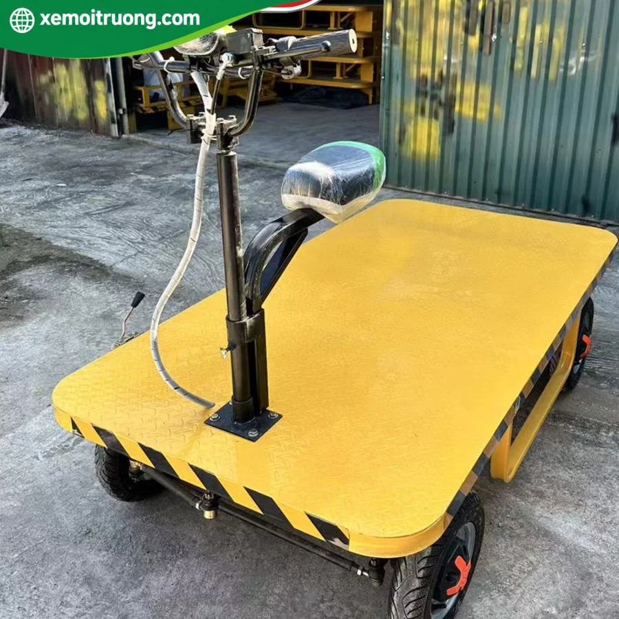 24 Mẫu Xe Điện Chở Hàng Trong Nhà Máy, Xí Nghiệp 2026 9 Xe Điện Đẩy, Kéo Hàng Trong Nhà Máy 1 Tấn
