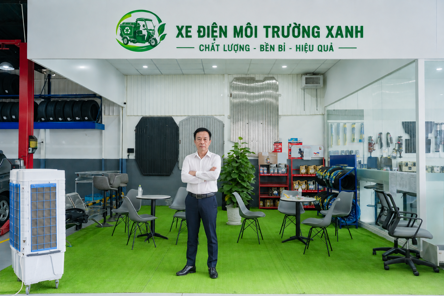 CEO Kỹ sư Nguyễn Hữu Anh - Công Ty CP Xe Môi Trường Xanh Bắc Ninh